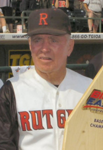 Fred Hill, Rutgers' long-time baseball coach