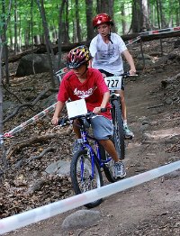 The race takes place on a specially prepared course through the reservation that can be taken on any fat-tire bike.