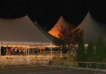 Kinderfest and Oktoberfest take place under the big tent at OLL on October 3 and 4.