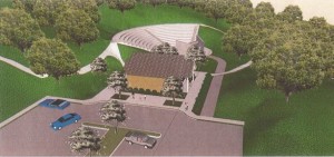 There is no money in the current plan for the proposed amphitheater .