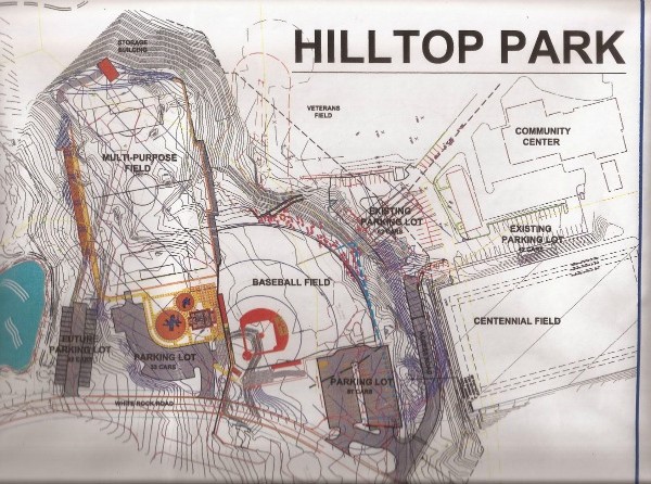 The Hilltop project plans.