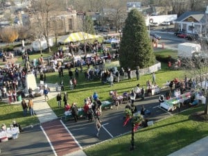 Fair in the Square 2011, a bird's eye view by Lenny Waterman.