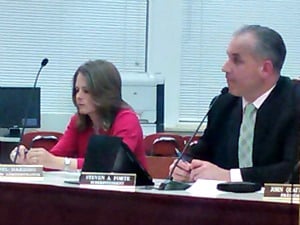 Superintendent Steven A. Forte at a BOE meeting earlier this year.