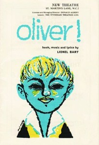 The original poster for Oliver!