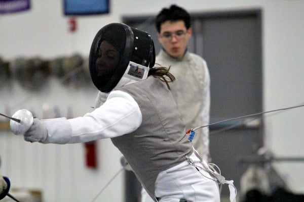 Though called a "combat" sport, fencing comes with lots of protective gear--and few injuries.