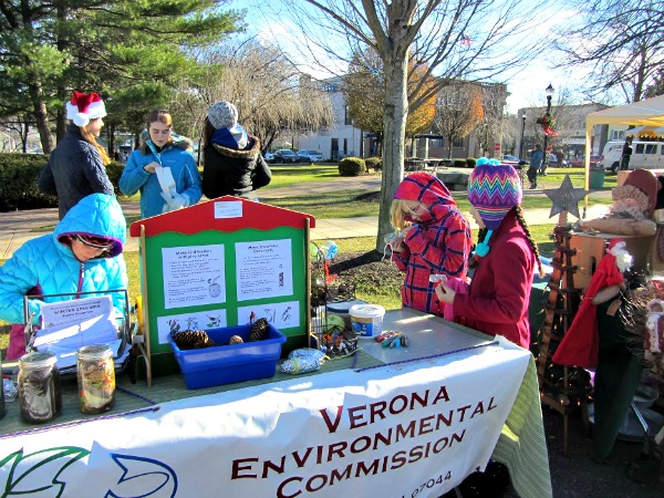 Fair in the Square visitors to the VEC's table could also learn about composting.
