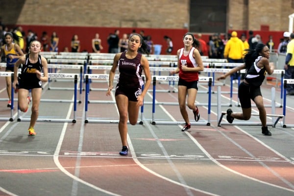 Jessica Williams was sixth in 55m high hurdles.