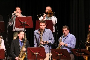 The VMPA organizes fundraisers to support the Verona Music Department’s many programs, like the alumni jazz concert last  February.