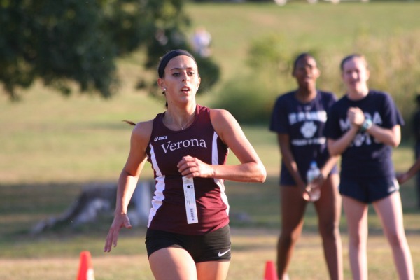 The Verona girls were led by junior Ava Anderson.