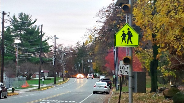 Because Fairview is a county road, Verona can't do much more than post pedestrian safety signs.