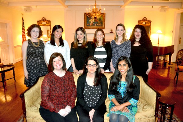 The Junior Woman's Club of Verona welcomes its newest members at its March 2016 installation dinner.