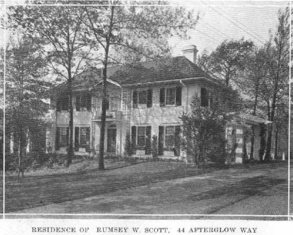 44 Afterglow Way, early in the 20th century. (Image courtesy Stanton & Co. Realtors.)