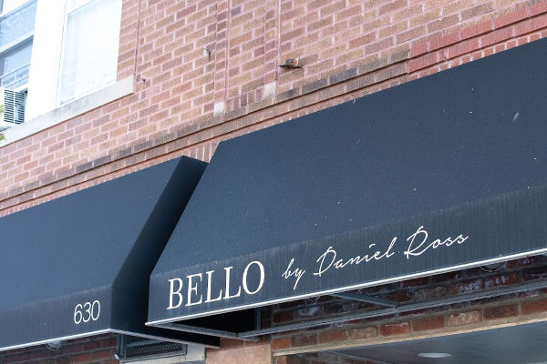 Bello Barbers sign